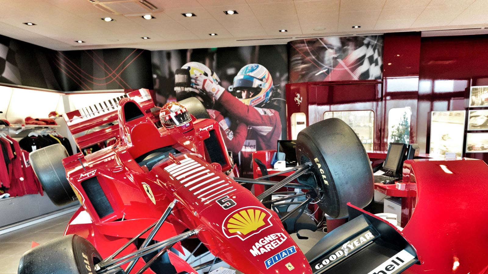 La reception dell'Hotel Maranallo VIllage